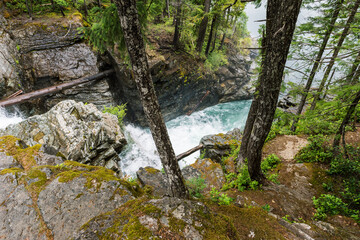 Myra Falls, Strathcona Provincial Park, Vancouver Island, British Columbia, Canada - 516670721