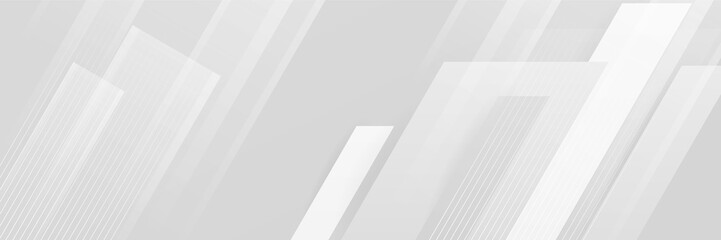 Fototapeta premium White abstract background. Vector abstract graphic design banner pattern background template.