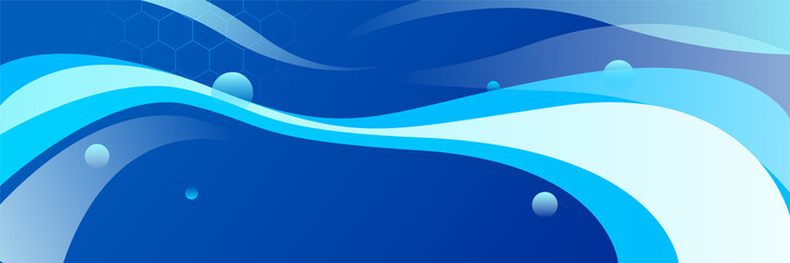 Blue abstract background. Vector abstract graphic design banner pattern background template.