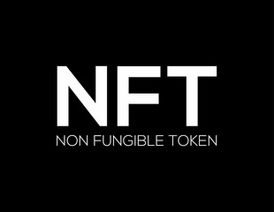 Non Fungible Token textual image or illustration. 