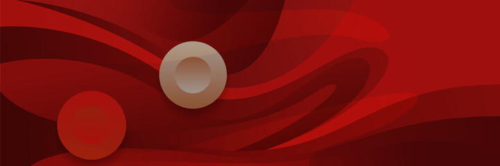Red abstract background. Vector abstract graphic design banner pattern background template.