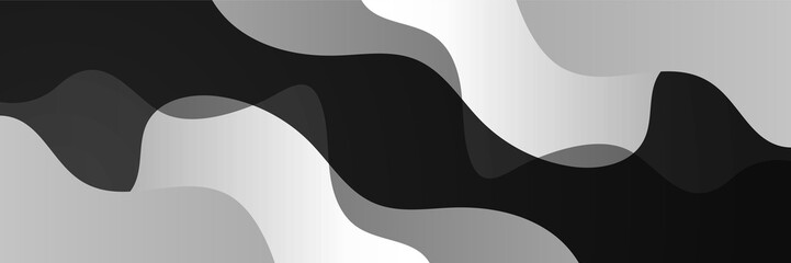 Black abstract background. Vector abstract graphic design banner pattern background template.