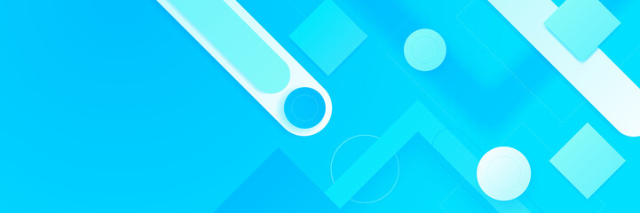 Light blue abstract background. Vector abstract graphic design banner pattern background template.