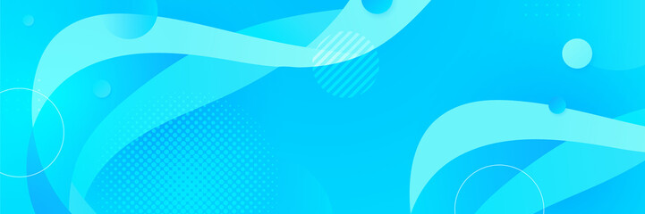 Light blue abstract background. Vector abstract graphic design banner pattern background template.