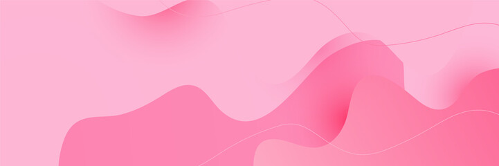 Pink abstract banner background. Vector abstract graphic design banner pattern background template.