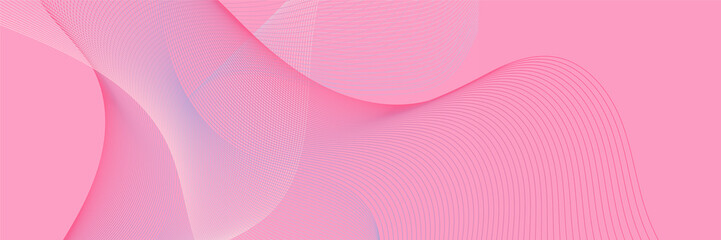 Pink abstract banner background. Vector abstract graphic design banner pattern background template.