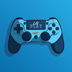 stick controller art illustration © ConsInstant