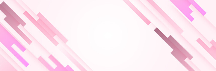Pink abstract banner background. Vector abstract graphic design banner pattern background template.