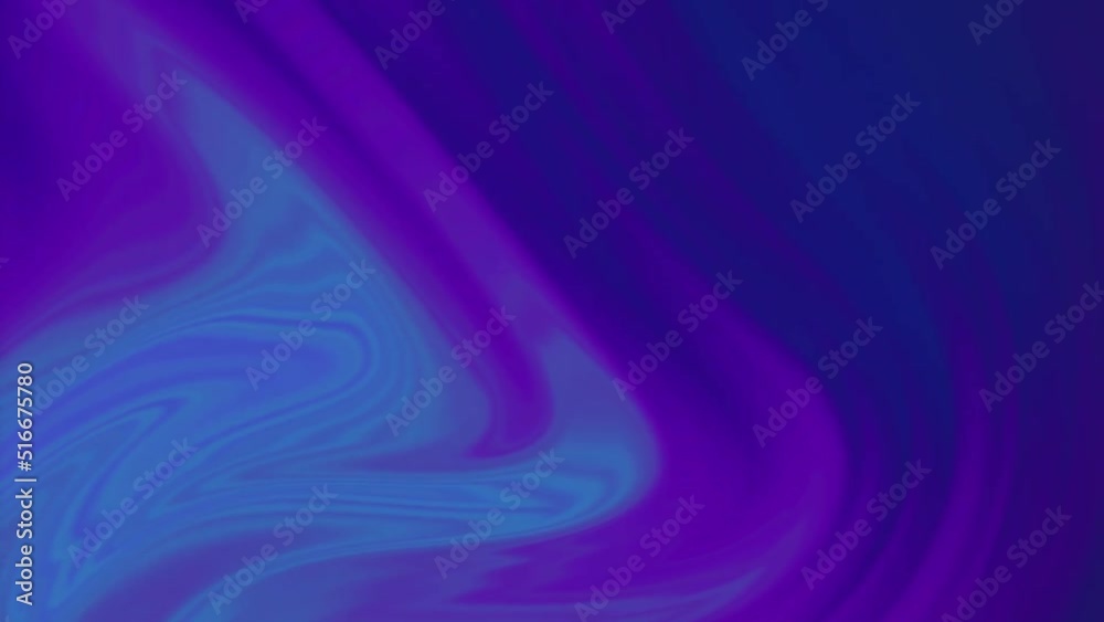 Leinwandbilder animated 3d waving cloth texture. liquid holographic background. smooth silk cloth surface with ripp