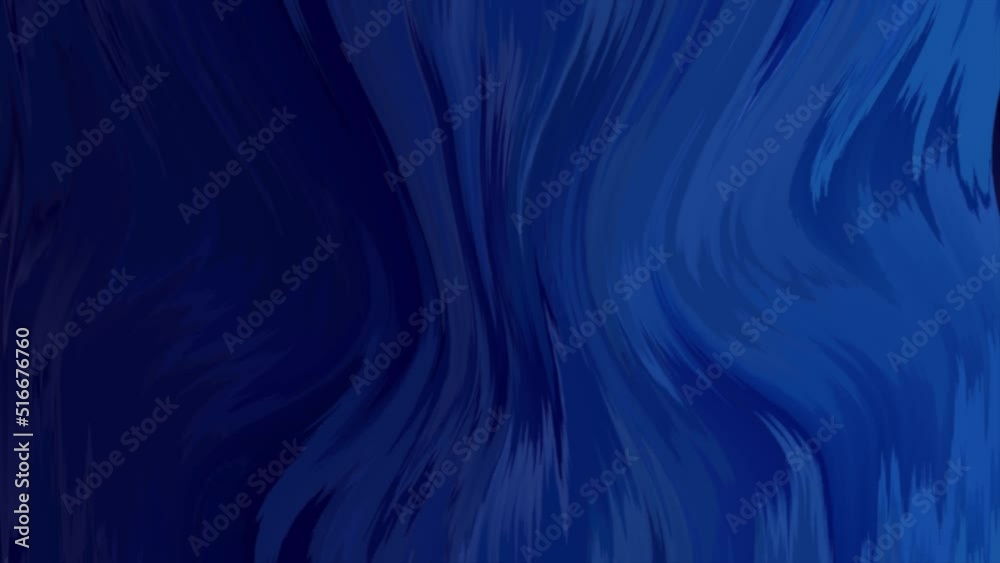 Leinwandbilder animated 3d waving cloth texture. liquid holographic background. smooth silk cloth surface with ripp