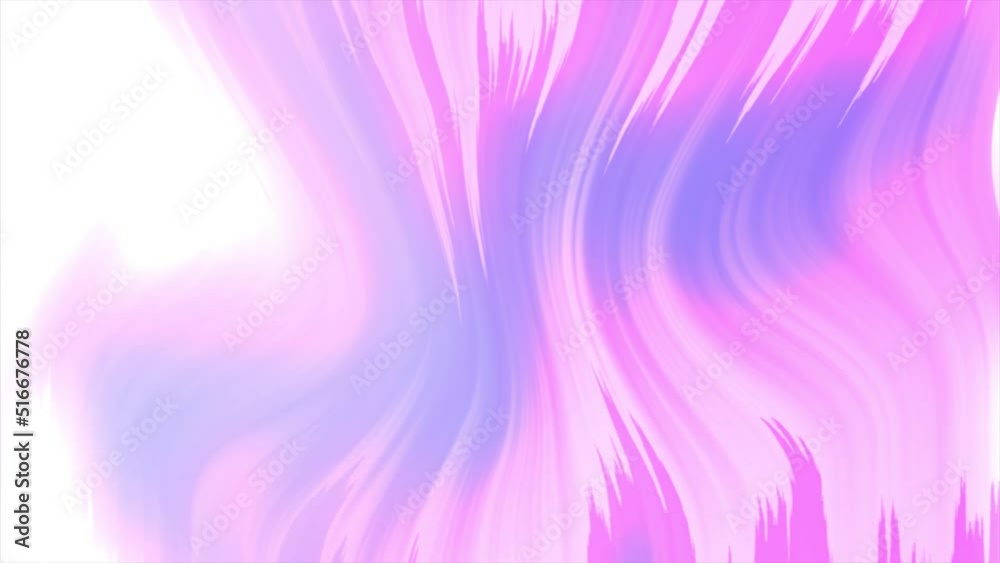 Leinwandbilder animated 3d waving cloth texture. liquid holographic background. smooth silk cloth surface with ripp