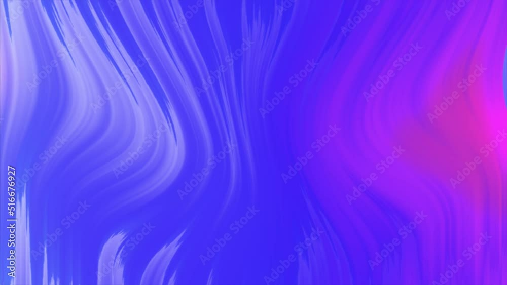 Leinwandbilder animated 3d waving cloth texture. liquid holographic background. smooth silk cloth surface with ripp
