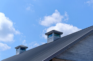 Two Wood Dormers