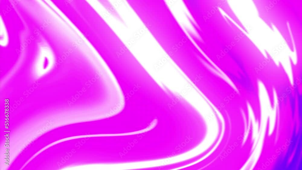Poster 4k abstract background animation of curved pink and purple moving stripes. looped animation.