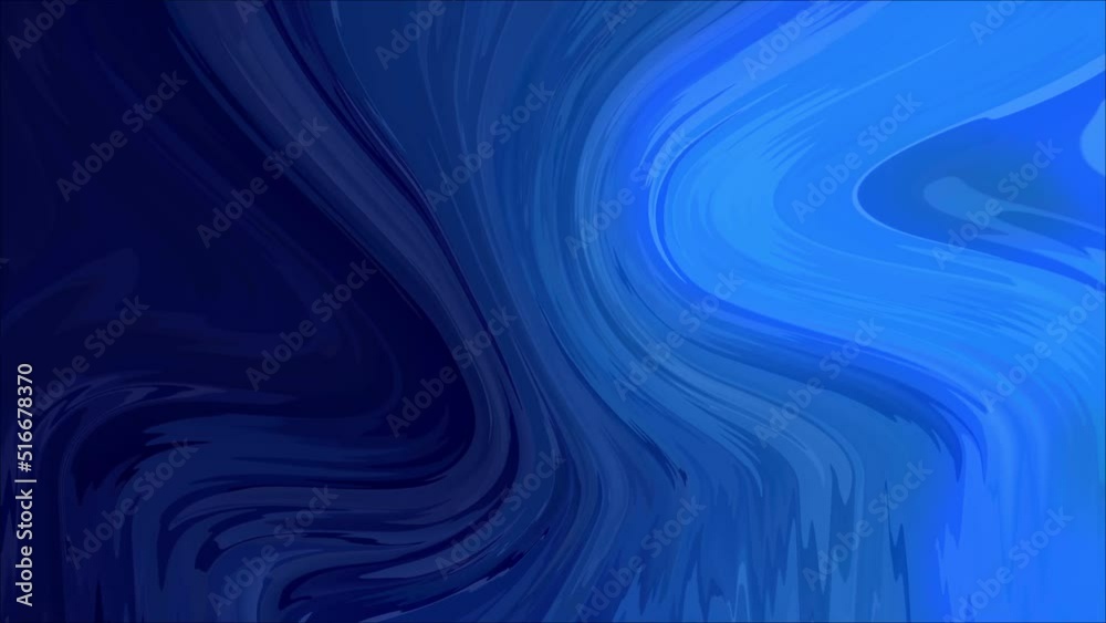 Leinwandbilder animated 3d waving cloth texture. liquid holographic background. smooth silk cloth surface with ripp