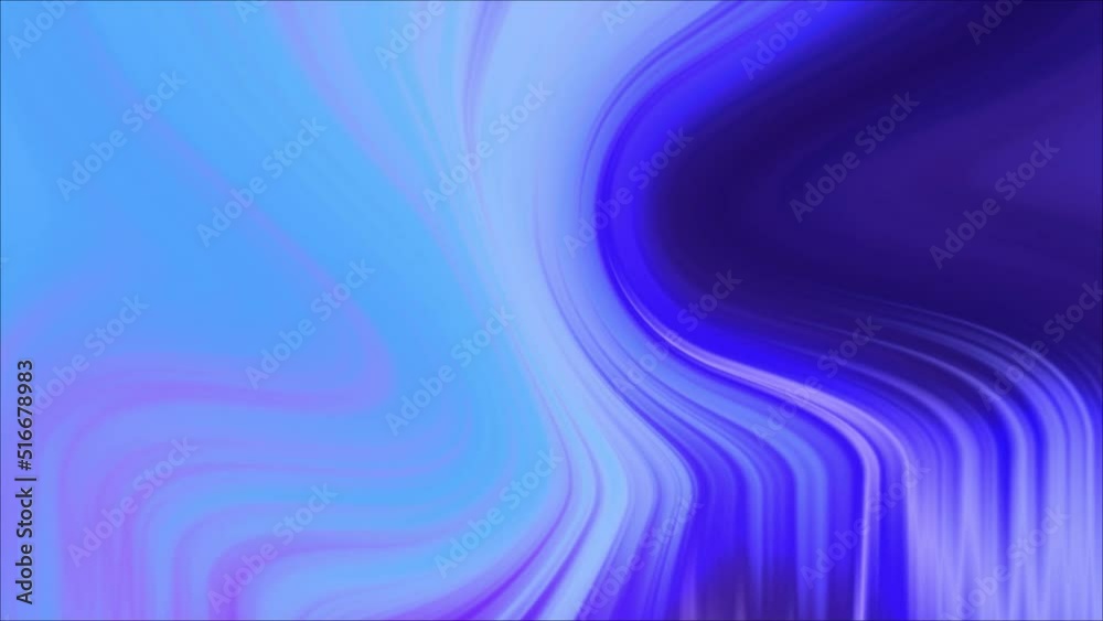 Leinwandbilder animated 3d waving cloth texture. liquid holographic background. smooth silk cloth surface with ripp