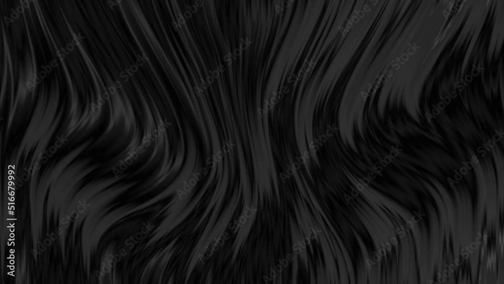 Leinwandbilder animated 3d waving cloth texture. liquid holographic background. smooth silk cloth surface with ripp