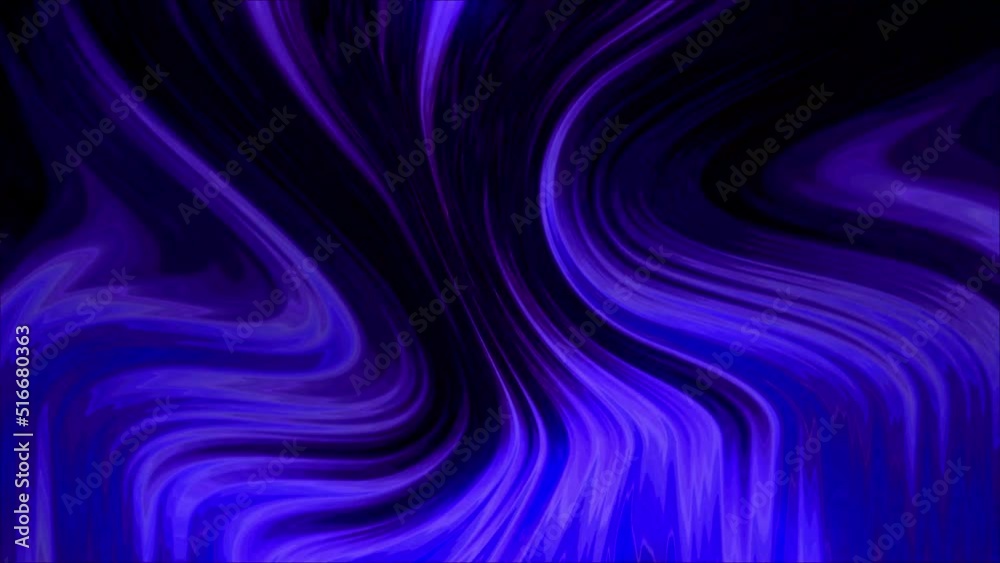 Leinwandbilder animated 3d waving cloth texture. liquid holographic background. smooth silk cloth surface with ripp