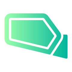 side mirror gradient icon