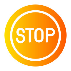 stop gradient icon