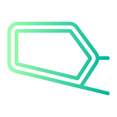 side mirror gradient icon