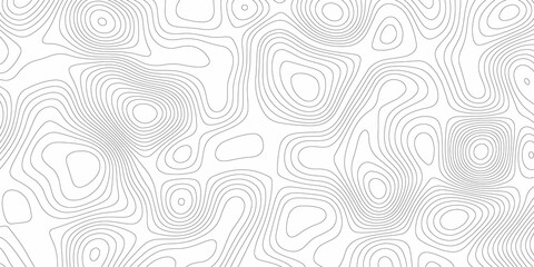 Black and white abstract background vector, Abstract topographic contours map background .Topographic background and texture, monochrome image. 3D waves. Marble texture with natural pattern .