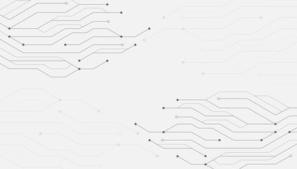 High-tech technology texture circuit board texture. Abstract background with electronic motherboard vector illustration.