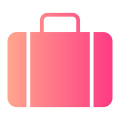 luggage gradient icon
