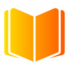 magazine gradient icon