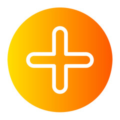 Obraz premium medicine gradient icon