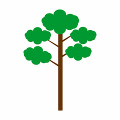 tree icon set, tree vector set sign symbol