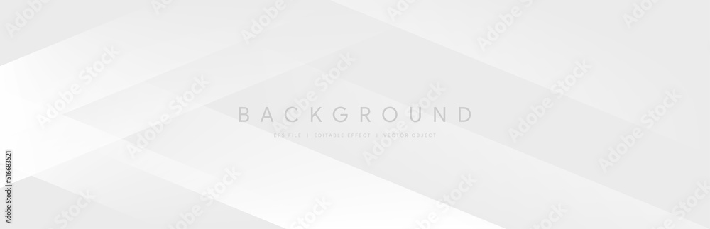 Canvas Prints abstract light white horizontal on technology concept background with silver square shape dynamic an