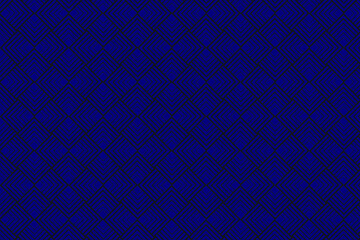 Vector seamless halftone gradient stripes pattern. Repeating geometric overlapping square elements. Stylish monochrome background design.