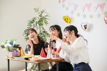 Image of a women's group