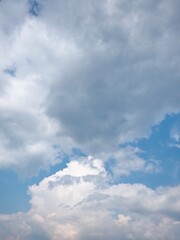 파란하늘과 하얀구름