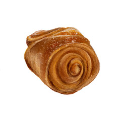 Watercolor hand drawn, Bakery Icescreem and dessert