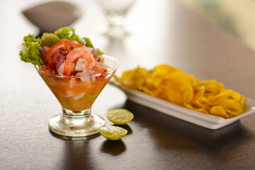 CEVICHE DE CAMARÓN