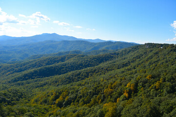 landscape in the mountains