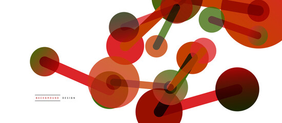 Network concept abstract background. Dots connection. Big data idea. Business template for wallpaper, banner, background or landing