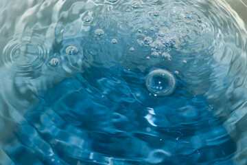 bubbles in water