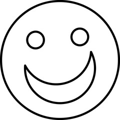 vector face clip art on white background..eps