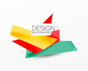 Background color abstract overlapping lines. Minimal composition vector illustration for wallpaper banner background or landing page