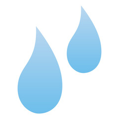 汗や水分のイメージイラスト