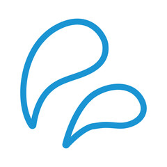 汗や水分のイメージイラスト