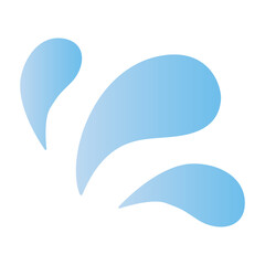 汗や水分のイメージイラスト