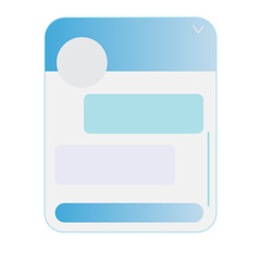 Fototapeta premium Chat Icon