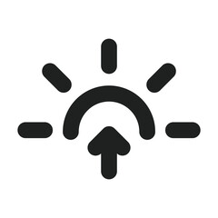 Sunrise Outline Icon