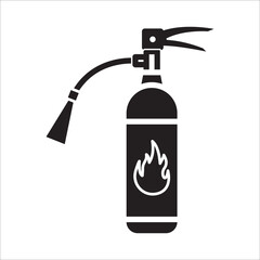 fire extinguisher icon vector design template
