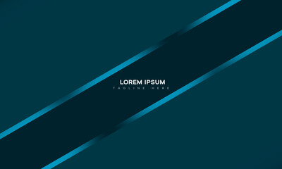 Minimalist deep blue premium abstract background with luxury geometric dark shapes. Exclusive wallpaper design for poster, brochure, presentation, website 