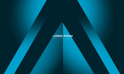 Minimalist deep blue premium abstract background with luxury geometric dark shapes. Exclusive wallpaper design for poster, brochure, presentation, website 